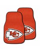 Fan Mats  LLC Kansas City Chiefs 2-pc Carpet Car Mat Set Red