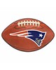 Fan Mats  LLC New England Patriots Football Mat Brown