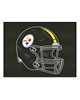 Fan Mats  LLC Pittsburgh Steelers All-Star Mat Black