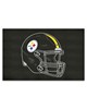 Fan Mats  LLC Pittsburgh Steelers Starter Mat Black