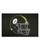 Fan Mats  LLC Pittsburgh Steelers Ulti-Mat Black