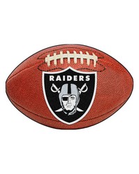 Las Vegas Raiders Football Rug by   