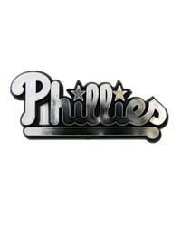 Philadelphia Phillies Molded Chrome Emblem by   