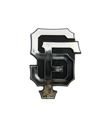 San Francisco Giants Molded Chrome Emblem by   