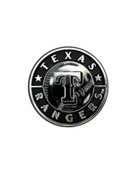 Texas Rangers Molded Chrome Emblem by   