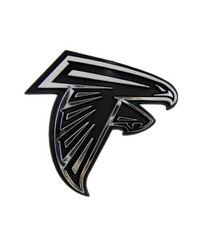 Atlanta Falcons Molded Chrome Emblem by   