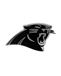 Carolina Panthers Molded Chrome Emblem by   