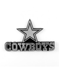 Dallas Cowboys Molded Chrome Emblem by   