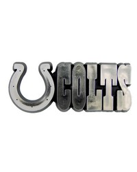 Indianapolis Colts Molded Chrome Emblem by   