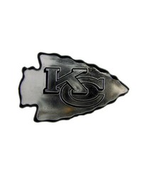 Kansas City Chiefs Molded Chrome Emblem by   