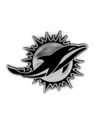 Miami Dolphins Molded Chrome Emblem by   