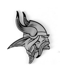 Minnesota Vikings Molded Chrome Emblem by   