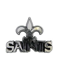 New Orleans Saints Molded Chrome Emblem by   