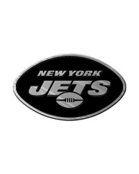 New York Jets Molded Chrome Emblem by   