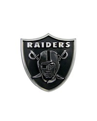 Las Vegas Raiders Molded Chrome Emblem by   