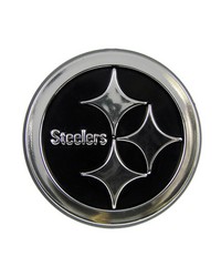 Pittsburgh Steelers Molded Chrome Emblem by   