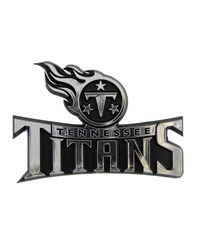 Tennessee Titans Molded Chrome Emblem by   