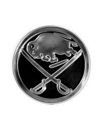 Buffalo Sabres Molded Chrome Emblem by   