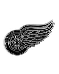 Detroit Red Wings Molded Chrome Emblem by   