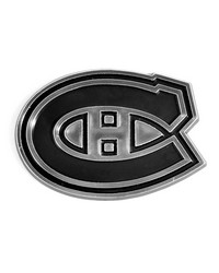 Montreal Canadiens Molded Chrome Emblem by   