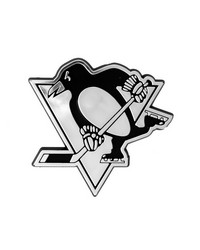 Pittsburgh Penguins Molded Chrome Emblem by   