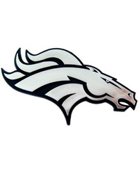 Denver Broncos Molded Chrome Emblem by   