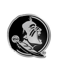 Florida State Seminoles Molded Chrome Emblem by   