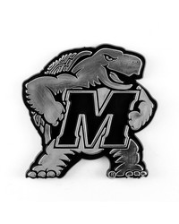 Maryland Terrapins Molded Chrome Emblem by   