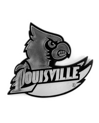 Louisville Cardinals Molded Chrome Emblem by   