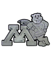 Minnesota Golden Gophers Molded Chrome Emblem by   