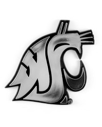 Washington State Cougars Molded Chrome Emblem by   