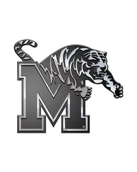 Memphis Tigers Molded Chrome Emblem by   