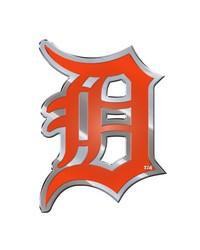 Detroit Tigers Embossed Color Emblem by   