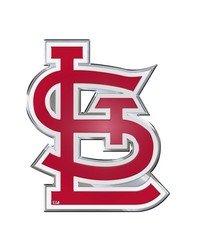 St. Louis Cardinals Embossed Color Emblem by   