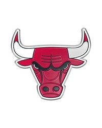 Chicago Bulls Embossed Color Emblem by   