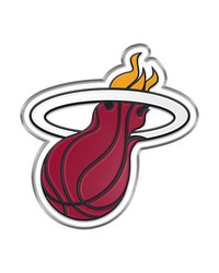 Miami Heat Embossed Color Emblem by   