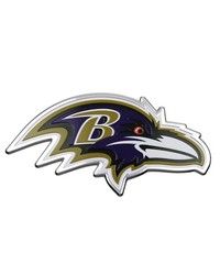 Baltimore Ravens Embossed Color Emblem by   