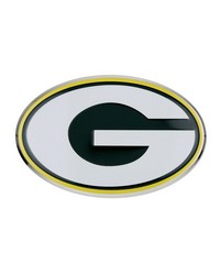 Green Bay Packers Embossed Color Emblem by   