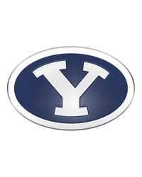 BYU Cougars Embossed Color Emblem by   