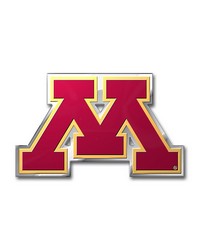 Minnesota Golden Gophers Embossed Color Emblem by   