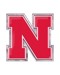 Nebraska Cornhuskers Embossed Color Emblem by   