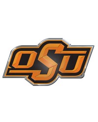 Oklahoma State Cowboys Embossed Color Emblem by   