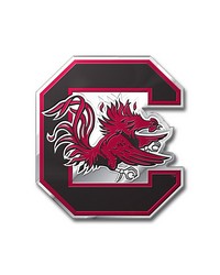 South Carolina Gamecocks Embossed Color Emblem by   