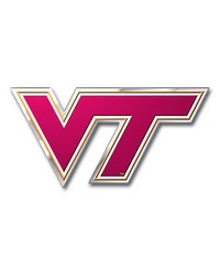 Virginia Tech Hokies Embossed Color Emblem by   