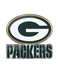 Green Bay Packers Embossed Color Emblem2 by   