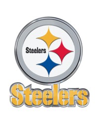 Pittsburgh Steelers Embossed Color Emblem2 by   