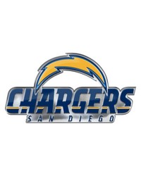 Los Angeles Chargers Embossed Color Emblem2 by   