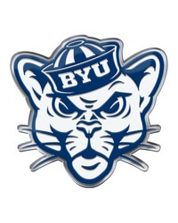 BYU Cougars Embossed Color Emblem2 by   