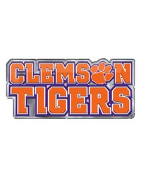 Clemson Tigers Embossed Color Emblem2 by   