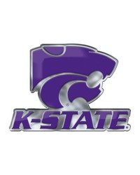 Kansas State Wildcats Embossed Color Emblem2 by   